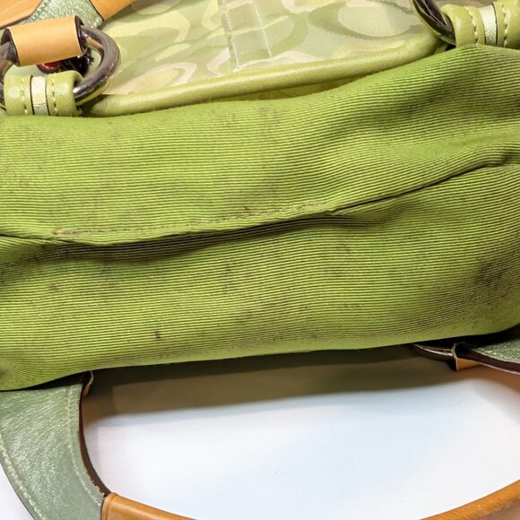 Coach Soho Optic Ladybug Handbag Signature Canvas Vintage RARE - Picture 15 of 15